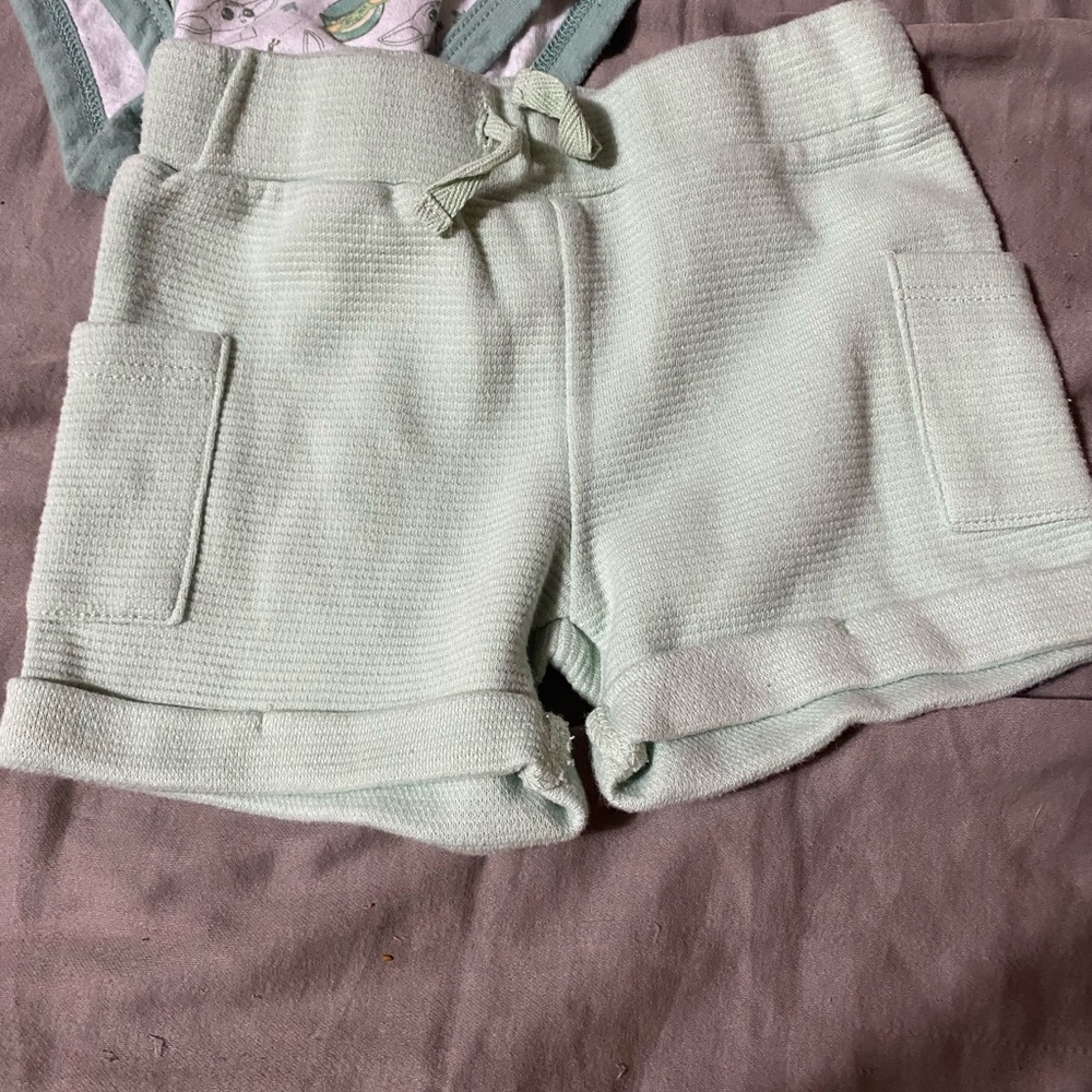 Star Wars Green and White Kids Matching Set - Picture 3 of 8